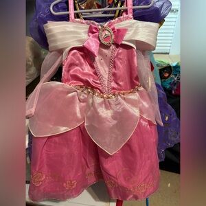 Disney Store Sleeping Beauty (Aurora) Deluxe Costume – Size 4 – NEW WITH TAGS